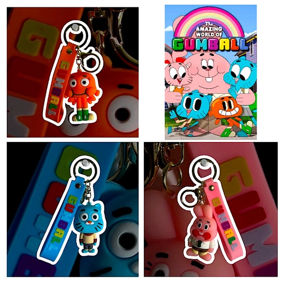 Gumball Keychains (1 item) - Picture 1 of 5